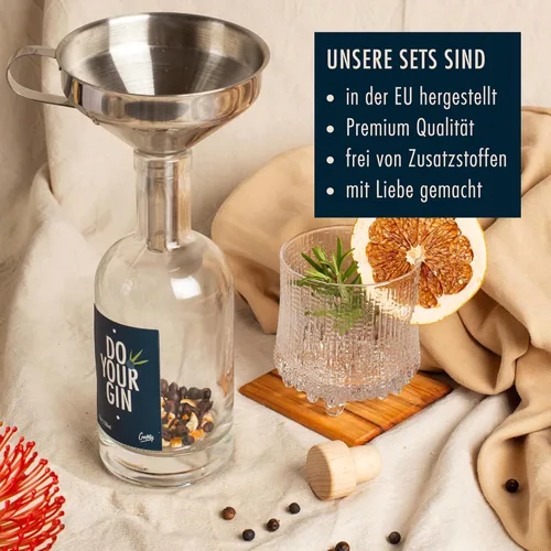 Vista 16 de Tequila Infusion Kit by Craftly Plant-Based Infusions for Cocktails Tequila Set for him Birthday Gift for Men & Women Spices & Bottle