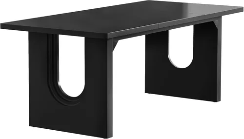 Vista 9 de Tribesigns Escritorio ejecutivo moderno, escritorio grande de computadora de oficina de 70.9 pulgadas, mesa de conferencias, mesa de sala