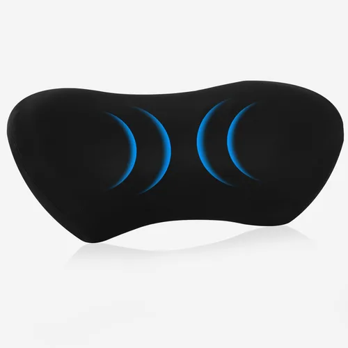 Vista 8 de Almohada de apoyo lumbar para silla de oficina - Almohada lumbar para coche - Almohada ergonómica de apoyo lumbar para cojín de apoyo de la espalda