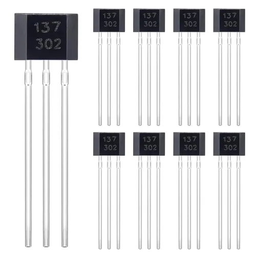 Vista 26 de 2N2222 2N2222A Transistores amplificadores NPN de silicio TO-92 60V 800mA (Paquete de 200 piezas)