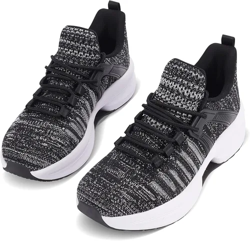 Vista 3 de Zapatos para caminar para mujer, zapatos de correr de malla transpirable