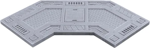 Vista 4 de EnderToys Campo de escaramuza industrial de nivel medio, escenario de terreno para Necromunda, equipo de matar, compatible con Sector Mechanicus