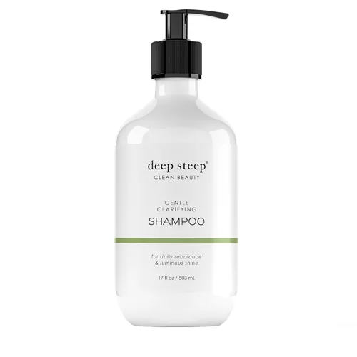 Vista 10 de Deep Steep Champú hidratante de volumen de aceite de argán, 17 onzas, champú voluminizador con aceite de argán, aloe, aceite de marula y proteína