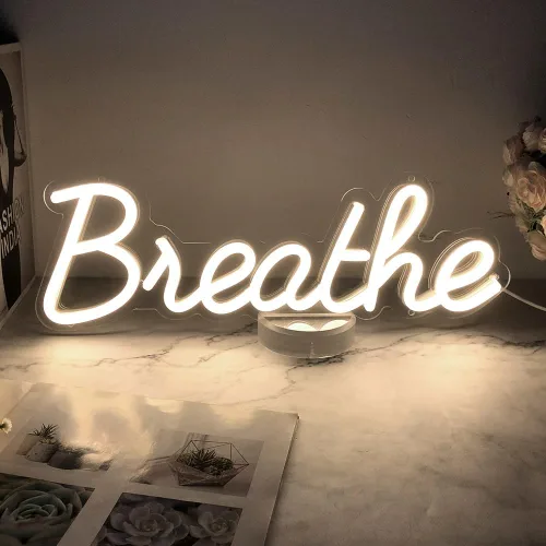 Vista 12 de Señal de las 5 en Algún Lugar - Señal de Neón para Decoración de Pared - Señal de Neón de Cerveza de 17"x13" para Negocios con Interruptor Regulable