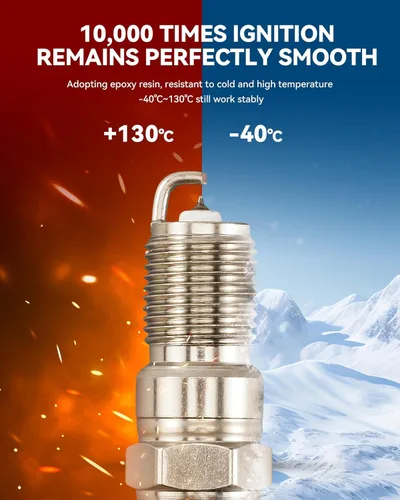 Vista 6 de PHILTOP Repuesto de bujías iridio para Accord 2003 2004 2005 2006 2007, CR-V 2002 2003 2004 2005 2006 2007 2008 2009, Element 2003-2011, TL 2000