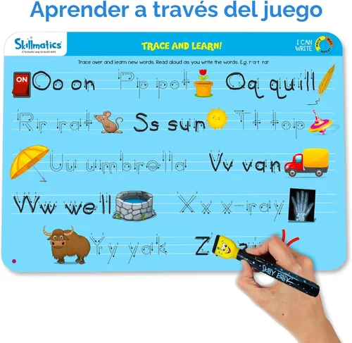 Vista 4 de Skillmatics I Can Write - Actividades de aprendizaje preescolar reutilizables, juguete educativo y juego, suministros de regreso a clases, regalos