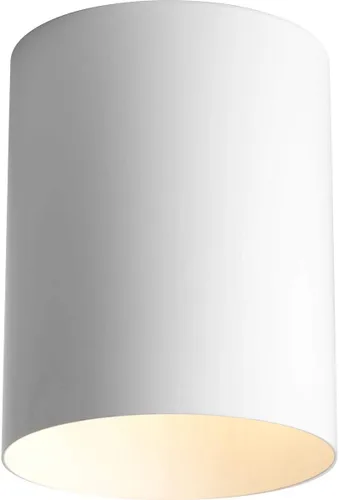 Vista 4 de Progress Lighting Lámpara de techo cilíndrica de 5 pulgadas para exterior, accesorio de techo de 1 luz de montaje empotrado moderno, iluminación