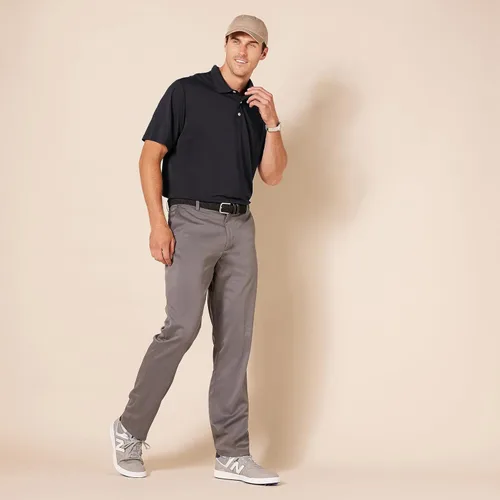 Vista 8 de Tienda Essentials Men's Regular-Fit Quick-Dry Golf Polo Shirt (Available in Big & Tall)