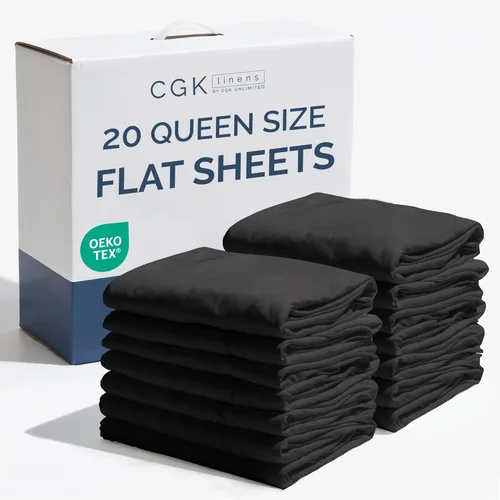 Vista 87 de Sábana encimera de bolsillo profundo, más suave que el algodón egipcio, 1 sábana encimera para colchón tamaño California King