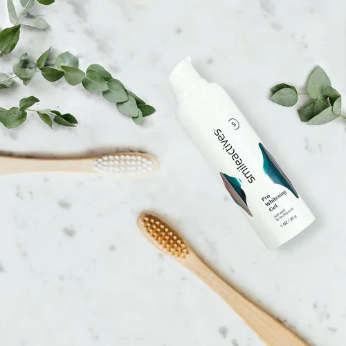 Vista 8 de Smileactives Gel blanqueador dental para pasta de dientes con peróxido de hidrógeno de grado clínico, removedor de manchas de dientes para dientes