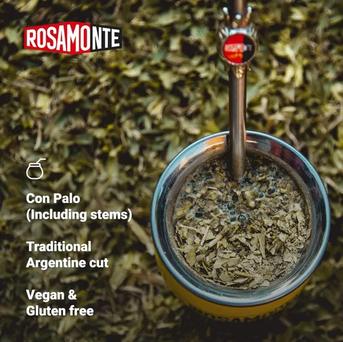Vista 3 de Yerba mate Rosamonte 2.2 libras