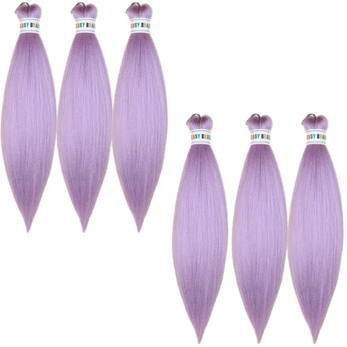 Vista 158 de Leticia - Cabello estirado para trenzar, color negro, 16 pulgadas, paquetes de 6