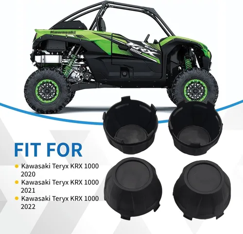 Vista 2 de 11065-1341 - Tapacubos de rueda de neumáticos compatibles con Kawasaki Teryx KRX 1000 2020-2022, kit de 4 piezas