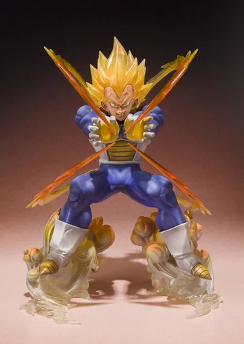 Vista 2 de Bandai Tamashii Nations figuartszero Super Saiyan Vegeta Figura de acción