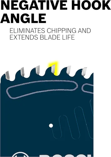 Vista 9 de BOSCH DCB1072CD Hoja de sierra circular con borde de 72 dientes de 10 pulgadas para laminado