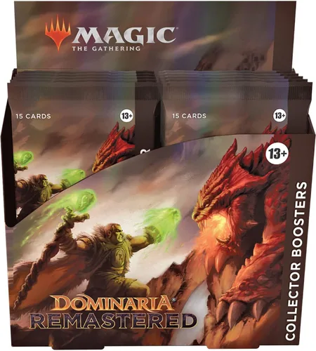 Vista 6 de Magic The Gathering Dominaria Remastered - Caja de refuerzo para coleccionista, 12 unidades (paquete de 1)