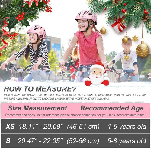 Vista 5 de XJD - Casco de ciclismo y patinaje para niños y niñas, para deportes múltiples, certificado CPSC, ajustable, para 3-13 años de edad