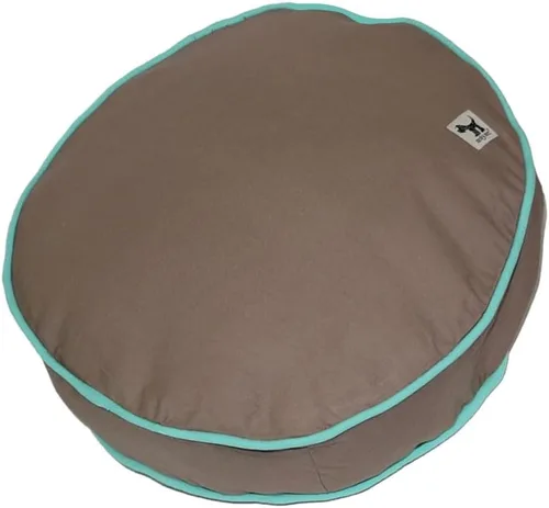 Vista 21 de Molly Mutt Funda para cama de perro de tamaño mediano a grande, estampado amarillo por mañana, mide 36 x 5 pulgadas, 100% algodón, duradera