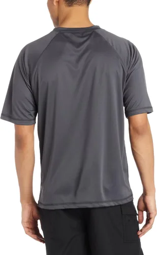 Vista 2 de Kanu Surf Camiseta de natación de manga corta UPF 50+ para hombre (talla regular y extendida)
