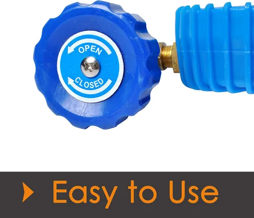 Vista 5 de Kit de recarga R410a AC, manguera de carga de AC, manguera de colector R134a R22 R404a R410a para carga de refrigeración de aire acondicionado