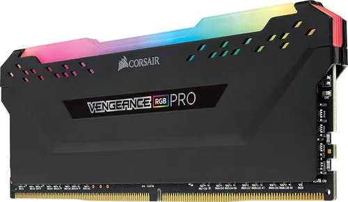 Vista 5 de Corsair Vengeance RGB Pro 32GB (4x8GB) DDR4 3200MHz C16 LED Memoria de escritorio - Negro