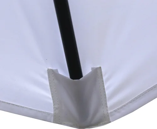 Vista 68 de ABCCANOPY Sombrilla para Exteriores de 7.5 pies, Repuesto de Cubierta Superior Compatible con 6 Varillas (Azul)