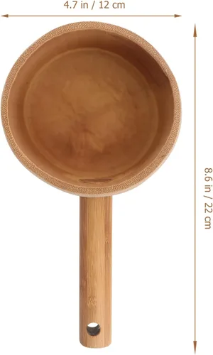 Vista 7 de Cucharada de madera de agua cuchara cuchara de cocina cucharón multiusos cuchara de madera cucharón cuchara cuchara cuchara cuchara de cocina