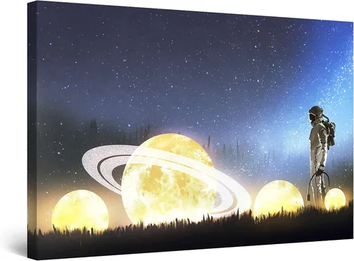 Vista 40 de Startonight Lienzo decorativo para pared, diseño de pájaros del árbol, impresión para dormitorio, 24 x 36 pulgadas