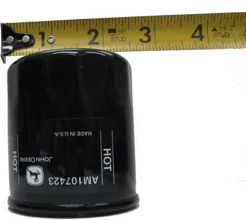 Vista 3 de John Deere Filtro de aceite del equipo original #AM107423