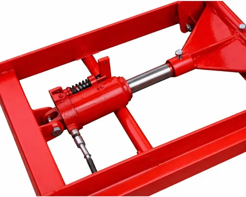 Vista 5 de 1000 LBS Hidráulica Bicicleta Motocicleta Elevador Mesa Jack Stand Tienda Bike Levantamiento Stand