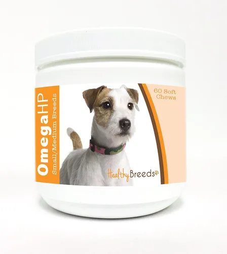 Vista 33 de Healthy Breeds Siberian Husky Omega HP - Masticables suaves para piel y pelaje, 90