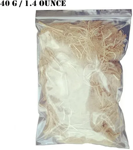 Vista 7 de YJJKJ Almohadillas de material de anidación de mezcla natural para nido de pájaros, material de nido de pájaro, ideal para construcción de nidos