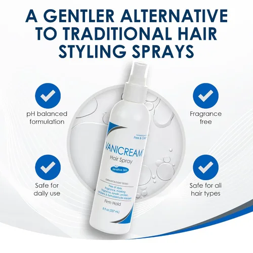 Vista 3 de Fijador de cabello en aerosol Free & Clear, 8 oz