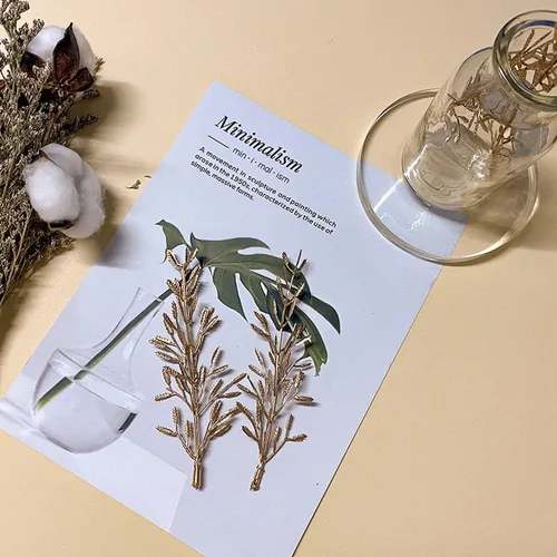 Vista 6 de 100 piezas de flores artificiales para velas flotantes, centro de mesa, relleno de flores doradas, relleno de mini jarrón, velas flotantes, flores