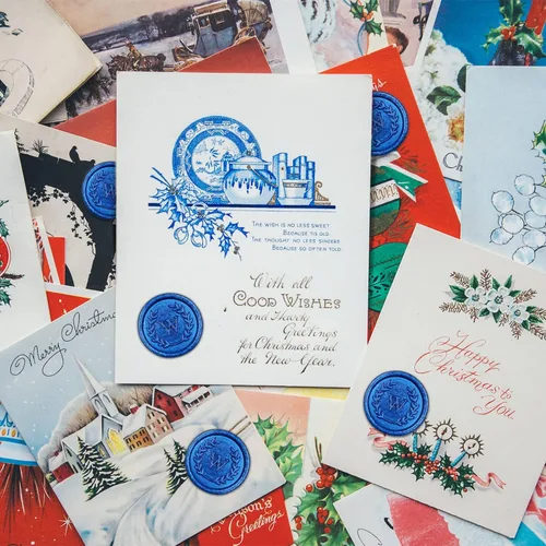 Vista 4 de 50 calcomanías adhesivas de cera con letra S, hechas a mano, sin necesidad de sellar, rasgar y usar calcomanías de cera para invitaciones de boda