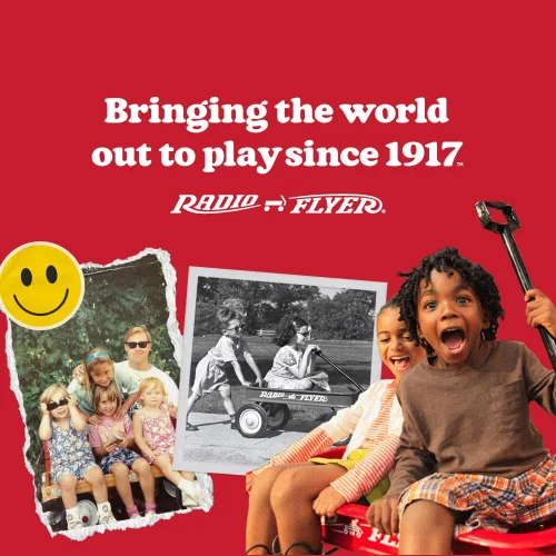 Vista 8 de Radio Flyer Pedal & Push Stroll ' N Trike - Triciclo, color rojo, de 1 a 5 años (exclusivo de Yaxa)