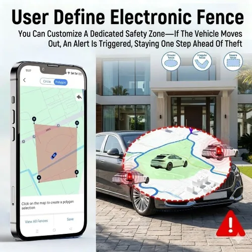 Vista 7 de Rastreador GPS para vehículos, hasta 7 meses de duración de la batería