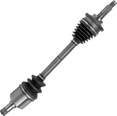 Vista 42 de Detroit Axle – Complete Front Driver Side CV Eje Eje para – 1984 – 1986 Dodge Caravan, mini-ram, Plymouth Voyager – Hecha En Estados Unidos