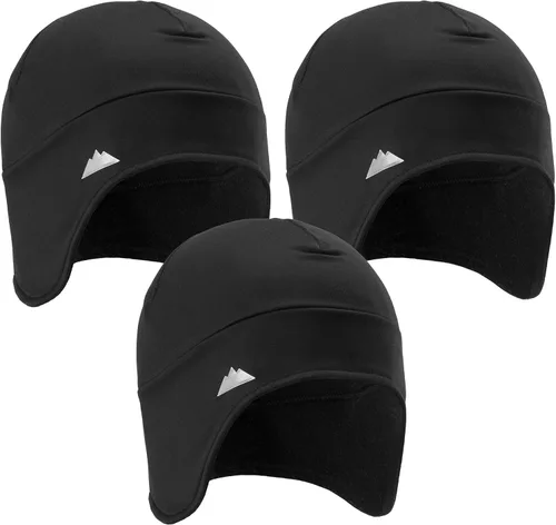 Vista 10 de Tough Headwear Gorro Térmico Skull Cap - Gorro Beanie de Correr que Absorbe la Humedad, Forro para Casco - Calor y Ropa de Ciclismo