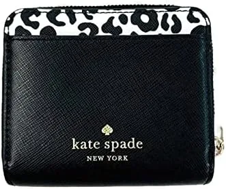 Vista 3 de Kate Spade New York Meow Cat - Cartera pequeña con cremallera alrededor