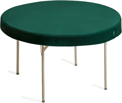 Yellow Mountain Imports Cubierta de mesa redonda de grado profesional para juegos de cartas, Mahjong, juegos de mesa, juegos de dados y más