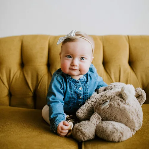 Vista 8 de Parker - Diademas y lazos para bebé, paquete surtido de 10 accesorios para el cabello para niñas - "The Anne Set