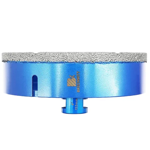 Vista 39 de Broca de núcleo de diamante de 1/4 de pulgada para baldosas de porcelana, cerámica, mármol, granito, perforación, 2 piezas de sierra de diamante