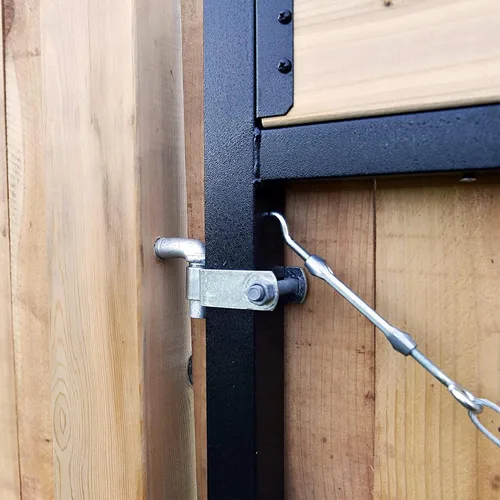 Vista 2 de Adjust-A-Gate® AG72LTP-ZR0110 Medium - Kit de puerta de estructura completa resistente a la corrosión de acero, anti caída, de marco completo – Para