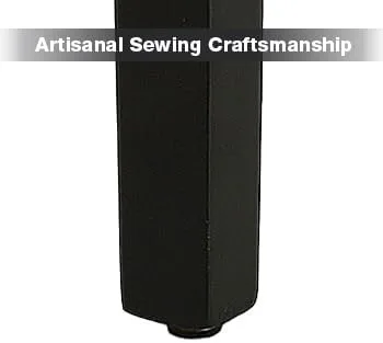 Vista 8 de Juego de 4 taburetes de bar con respaldo, taburetes de bar de altura de mostrador con patas de madera maciza y cabeza de clavo, taburete de bar