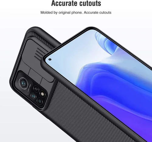 Vista 4 de Grand Eletronics - Funda para Xiaomi Mi 10T 5G Mi 10T Pro 5G, funda delgada protectora con protector de cámara, PC duro y TPU, funda ultradelgada