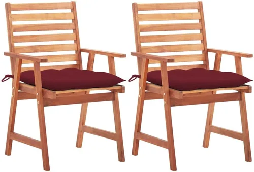 Patio Dining Chairs 2 pcs Outdoor Furniture,Outdoor Chairs,Balcony Furniture,Patio Furniture Set,Front Porch Decor,Patio Furniture Set,with Cushions