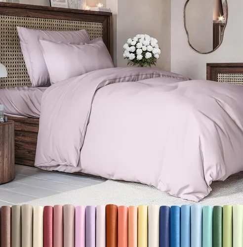 Vista 124 de Juego de funda de edredón tamaño Queen - Funda de edredón extra suave tamaño Queen 90 x 90 con 2 fundas de almohada - Ropa de cama de hotel de lujo