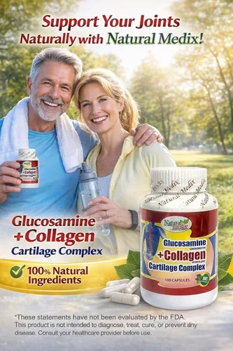 Vista 2 de Condroitina de glucosamina, colágeno hidrolizado + complejo de cartílago - Suplemento 100% peruano de apoyo articular prémium