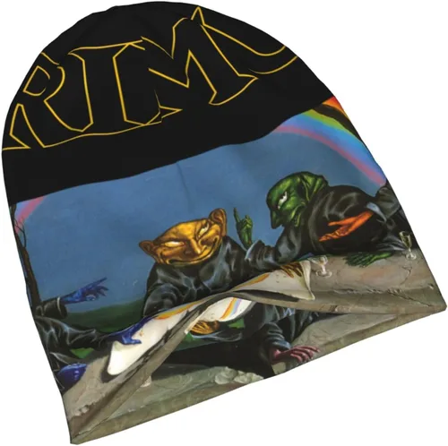 Vista 8 de Primus Knit Hat Beanie Cap Moda Sombrero de punto para hombres y mujeres Negro, Negro